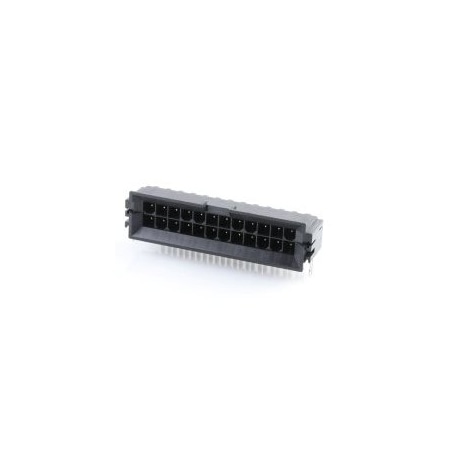 Molex MF SMC RA HDR W/CLIP TIN 24 CKT 43810-0011